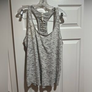 LULULEMON grey tank top